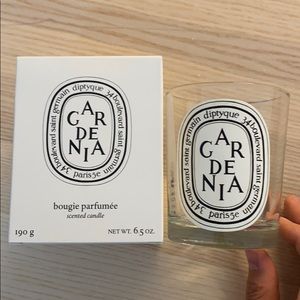 Diptyque candle box Gardenia empty cleaned jar